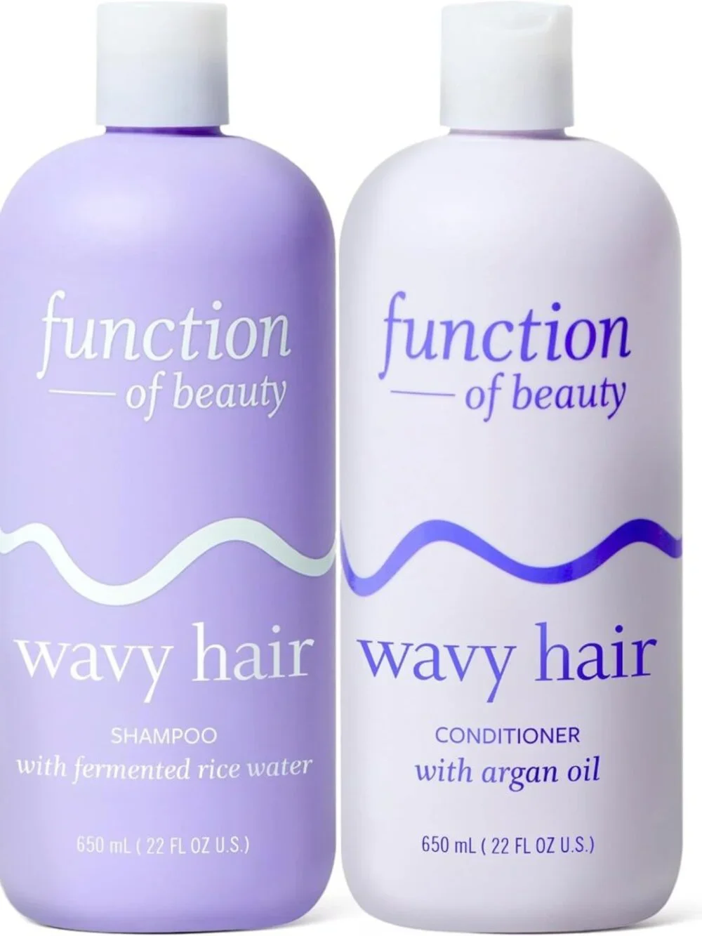 Wavy Hair Shampoo & Conditioner XL Set - Anti-Frizz, Lightweight, Hydrating Duo